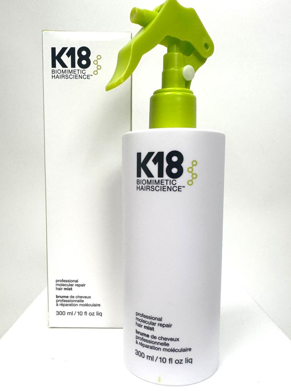 K18 Professional Molecular Repair Hair Mist 300ml 10oz K18Peptide NEW IN BOX